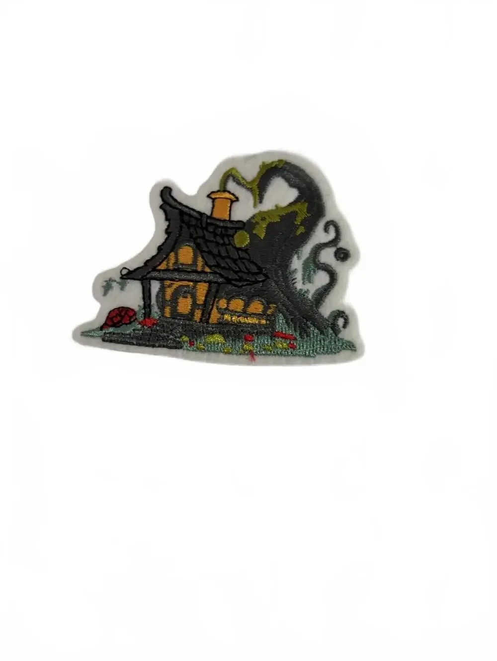 Embroidered Witch House Patch